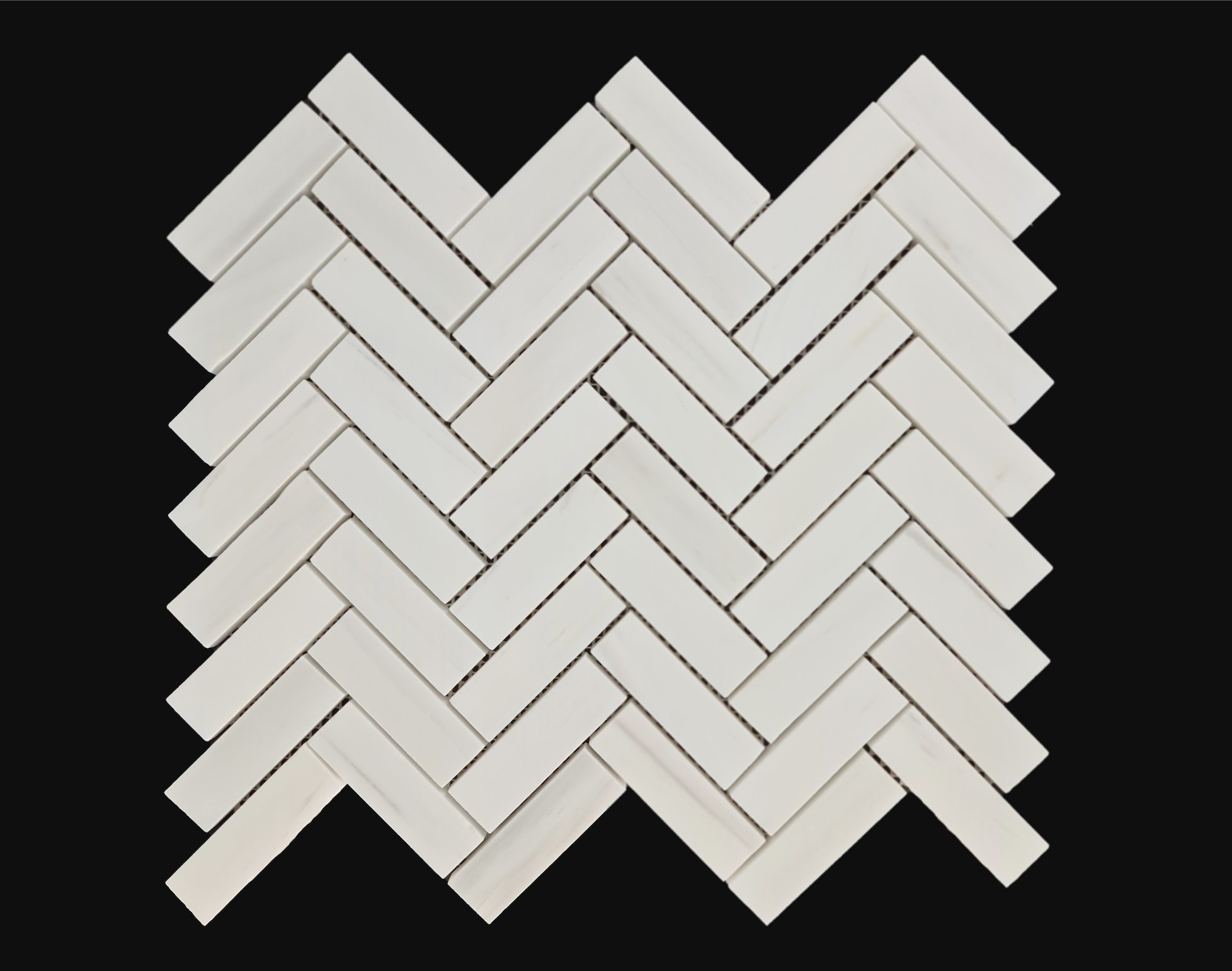 Dolomite 1x3 Herringbone Mosaic